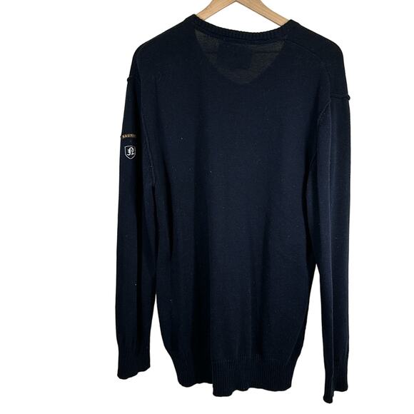Nautica Knitted Blue Sweater Men’s Medium - Picture 3 of 4